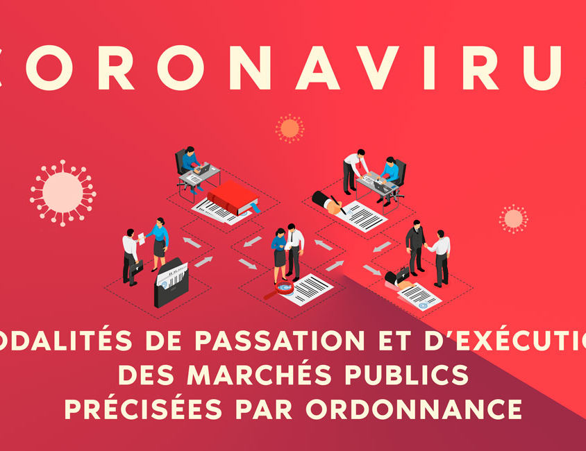 Passation et exécution des marchés publics - coronavirus