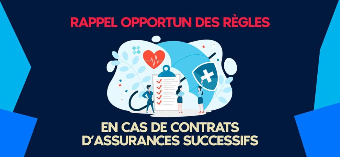 Rappel Opportun des règles en cas de contrats d'assurances successifs