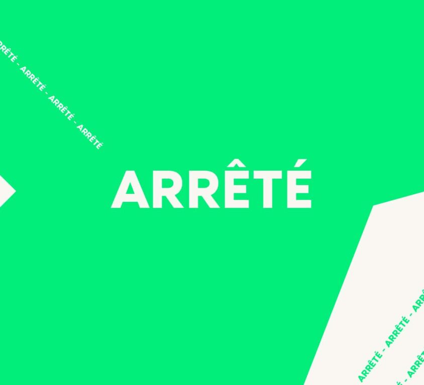 Arrêté